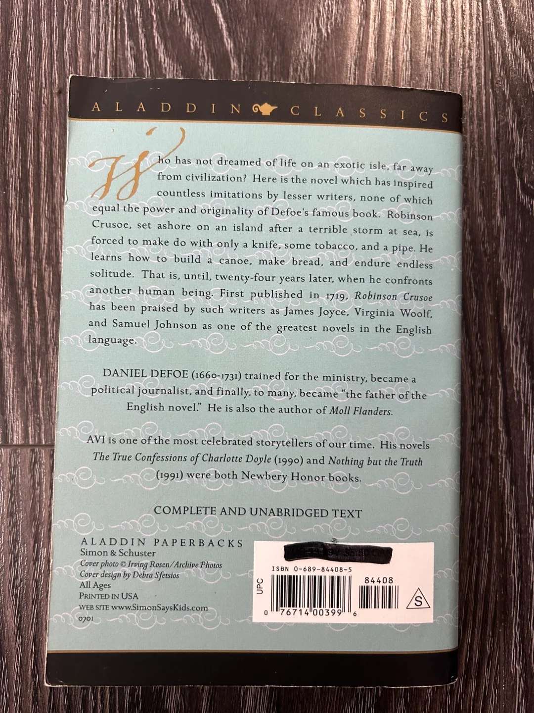 #freecycle Robinson Crusoe by Daniel Defoe image indicator(7)