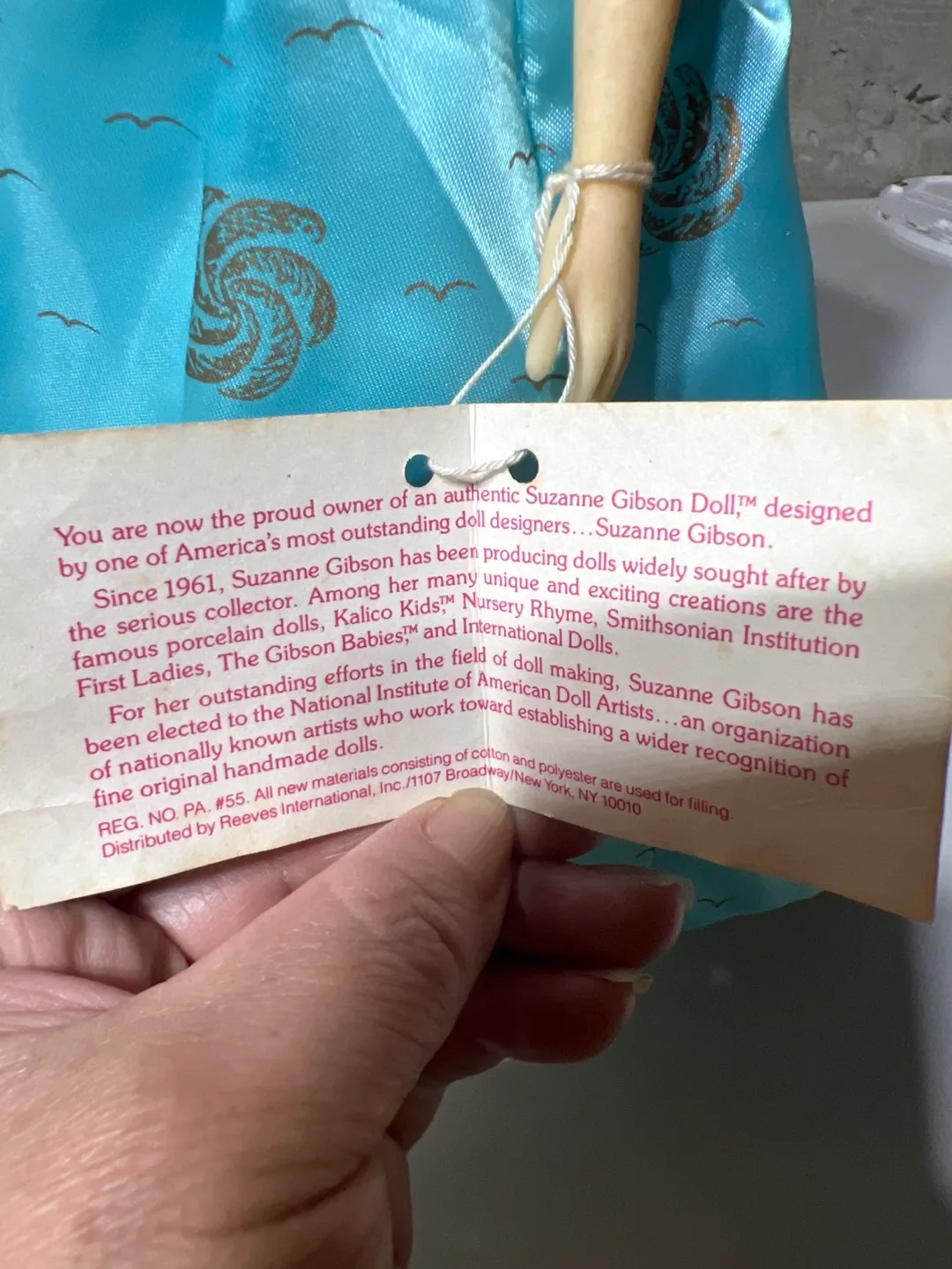 Vintage Suzanne Gibson Doll by Reeves International image indicator(6)