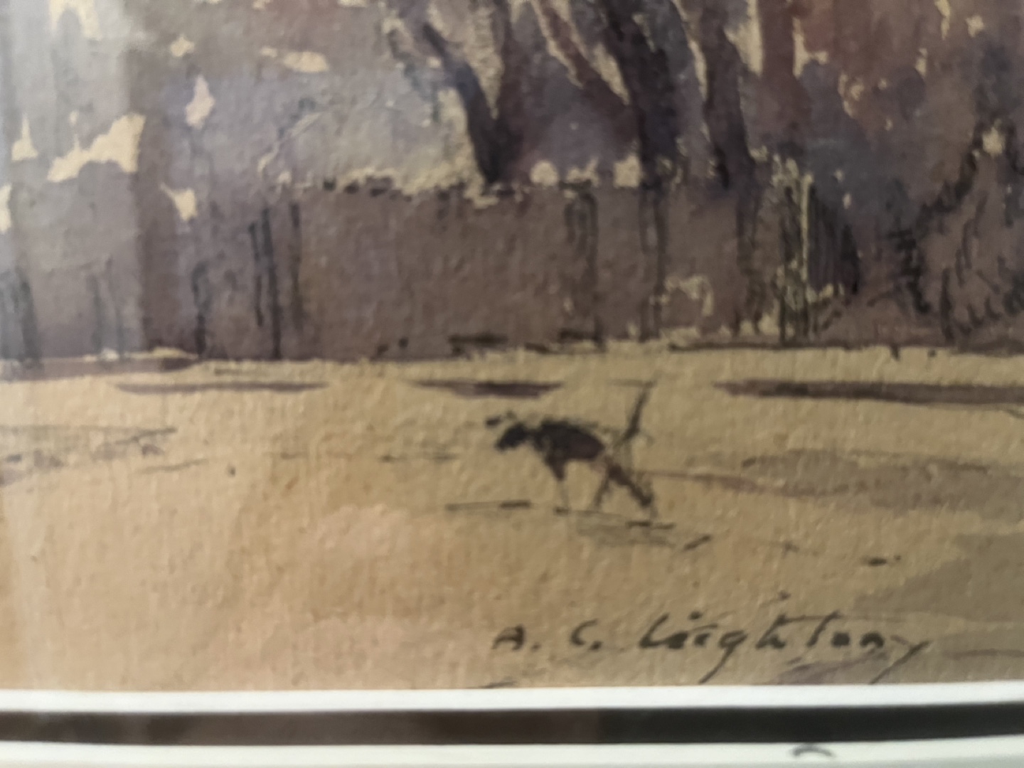Art - Historical Watercolour by A.C. Leighton (1901-1965) - photo 3