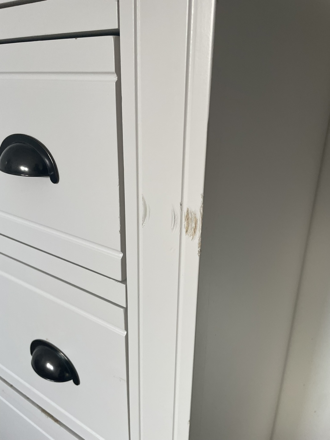 White 5-Drawer Tallboy - photo 3