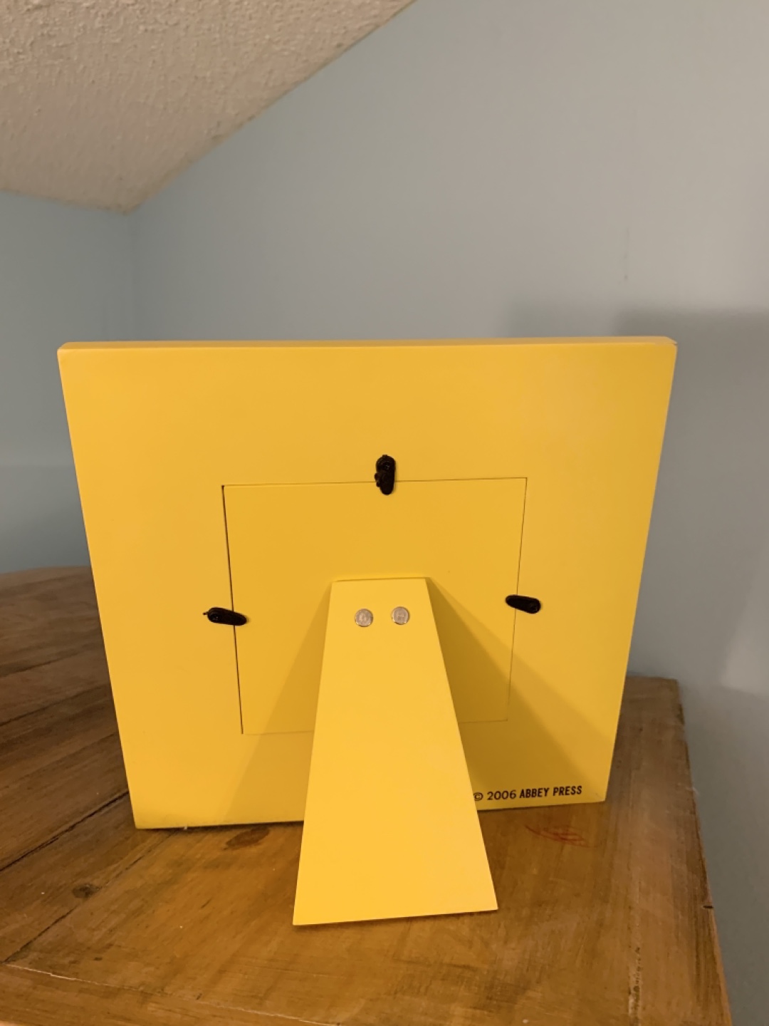 Adorable Yellow Photo Frame - God Danced the Day You Were Born - photo 2