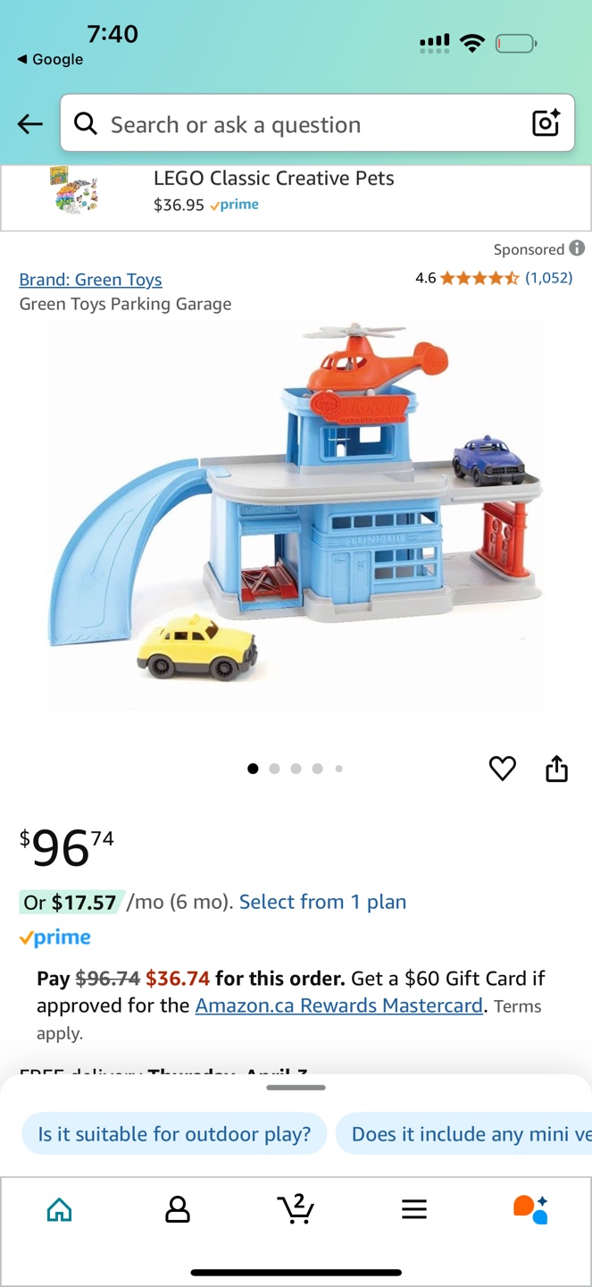 Green Toys Fix-N-Fill Parking Garage set - photo 5