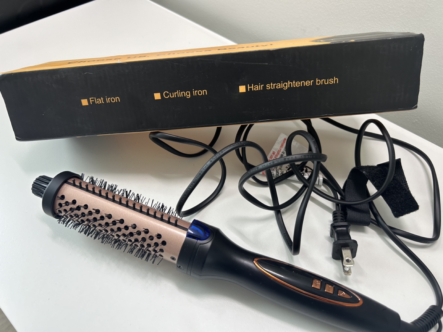 Hair Straightener Brush