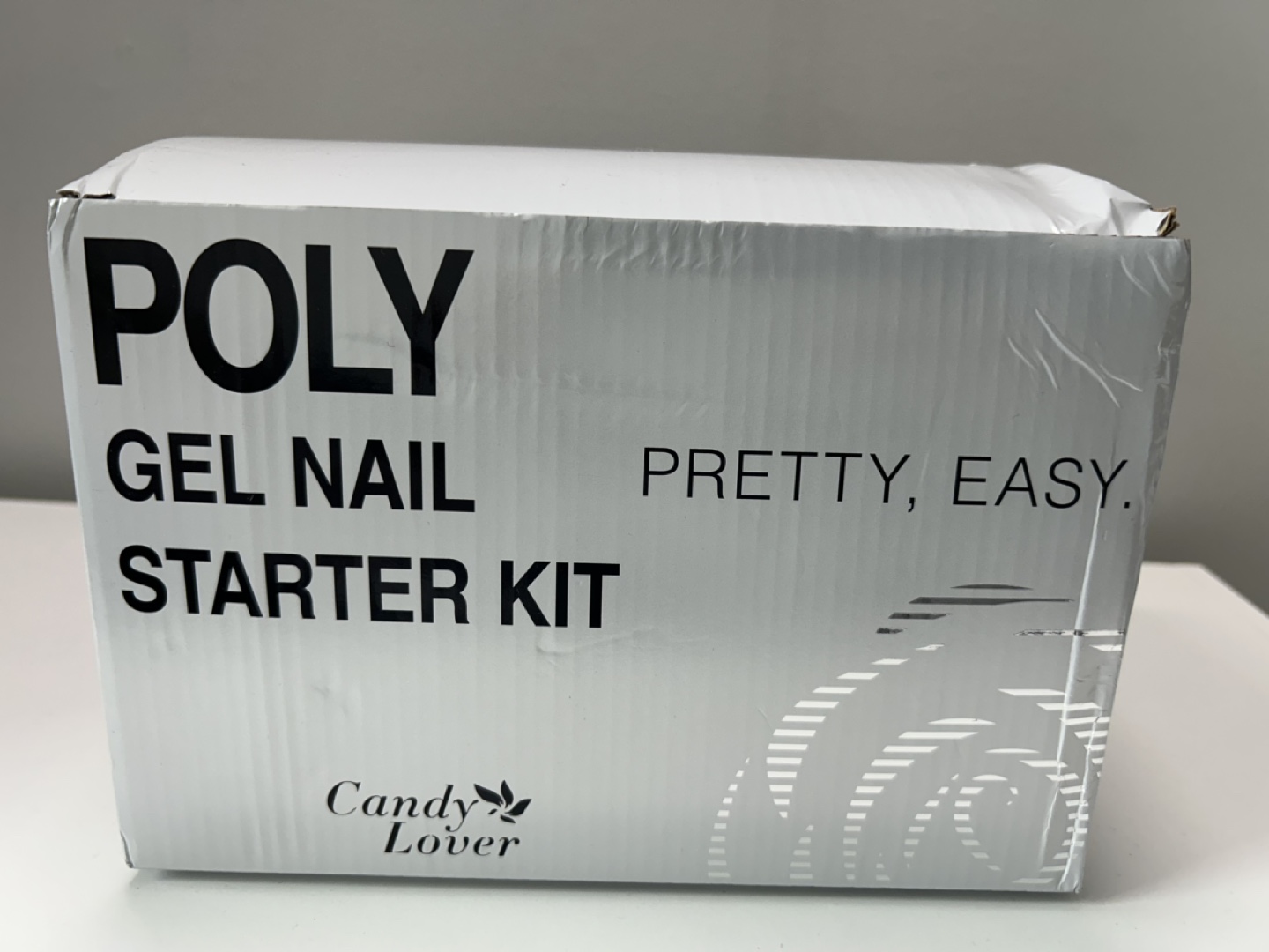 Candy Lover Poly Gel Nail Starter Kit with 72W UV LED Lamp