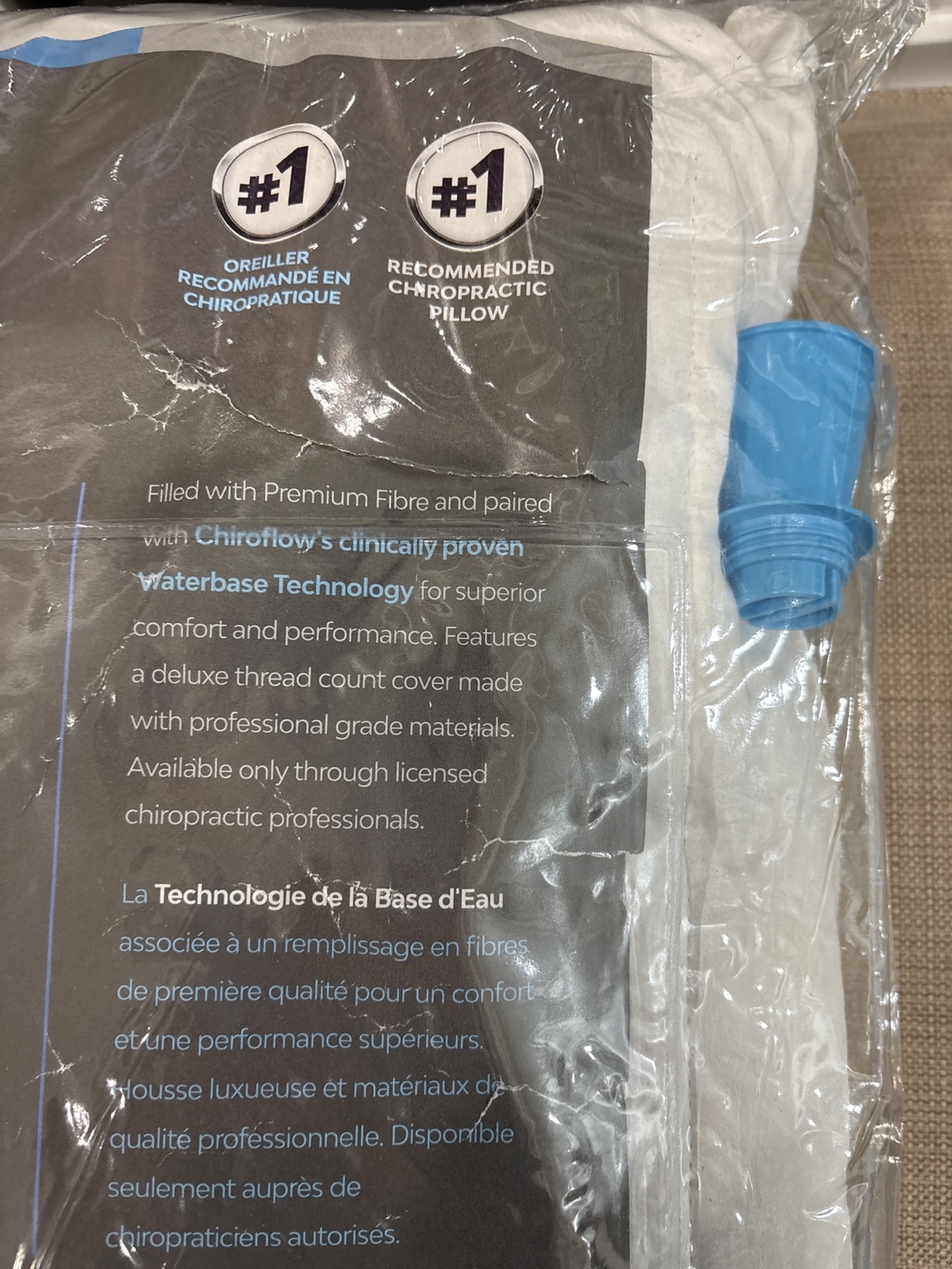 Chiroflow Original Fibre Water Pillow - photo 3