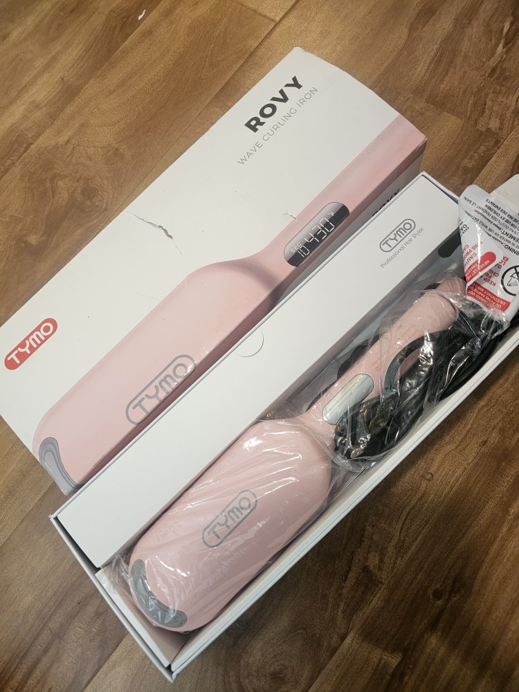 TYMO Rovy Wave Curling Iron - Pink - photo 2