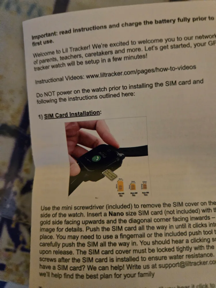 Lili Tracker Smartwatch for Kids image indicator(3)