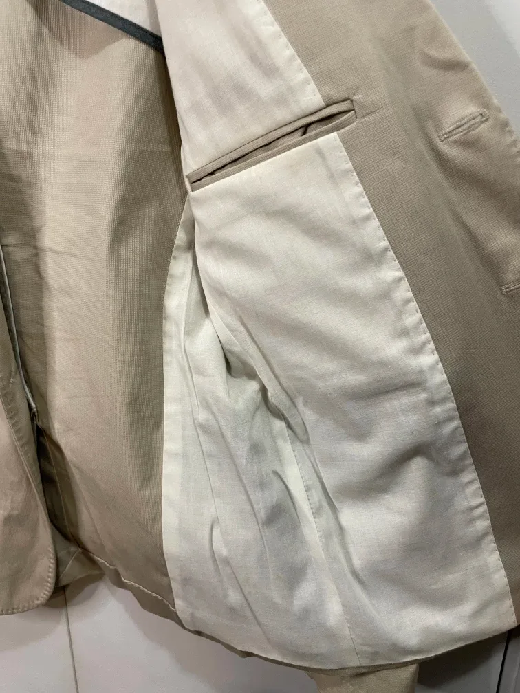 Italian Cotton Suit Jacket image indicator(4)