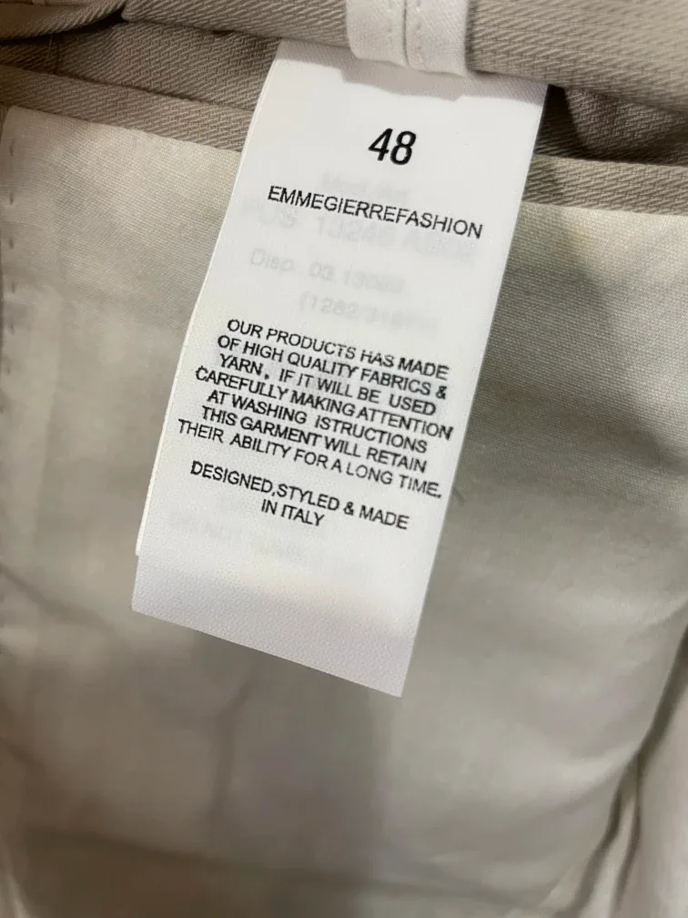 Italian Cotton Suit Jacket image indicator(7)