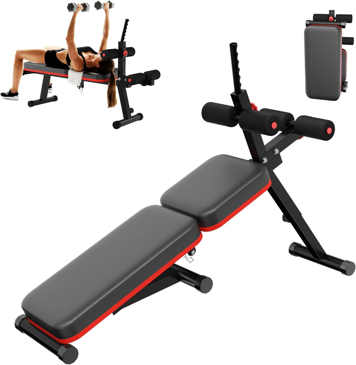 Adjustable Weight Bench for Home or Gym Use