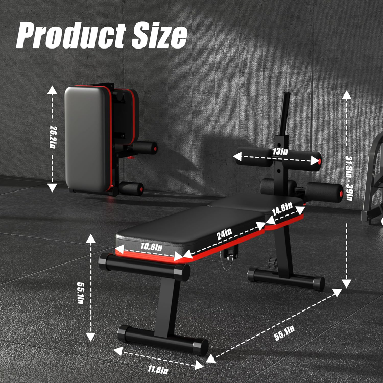 Adjustable Weight Bench for Home or Gym Use - photo 4