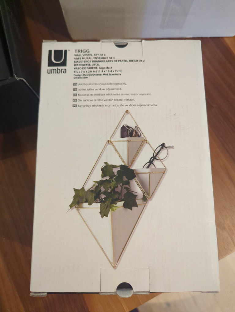 Umbra Trigg Wall Planter Set of 3 - photo 3