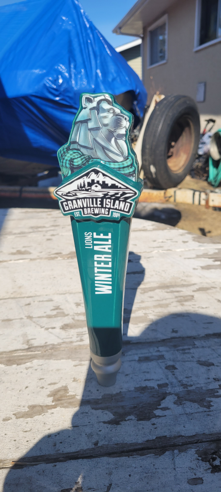 Granville Island Brewing Winter Ale Tap Handle