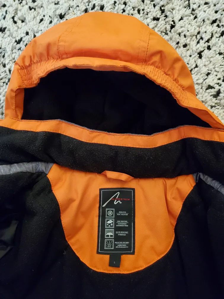 🧡 Alpinetek Boys' Insulated Winter Jacket image indicator(3)