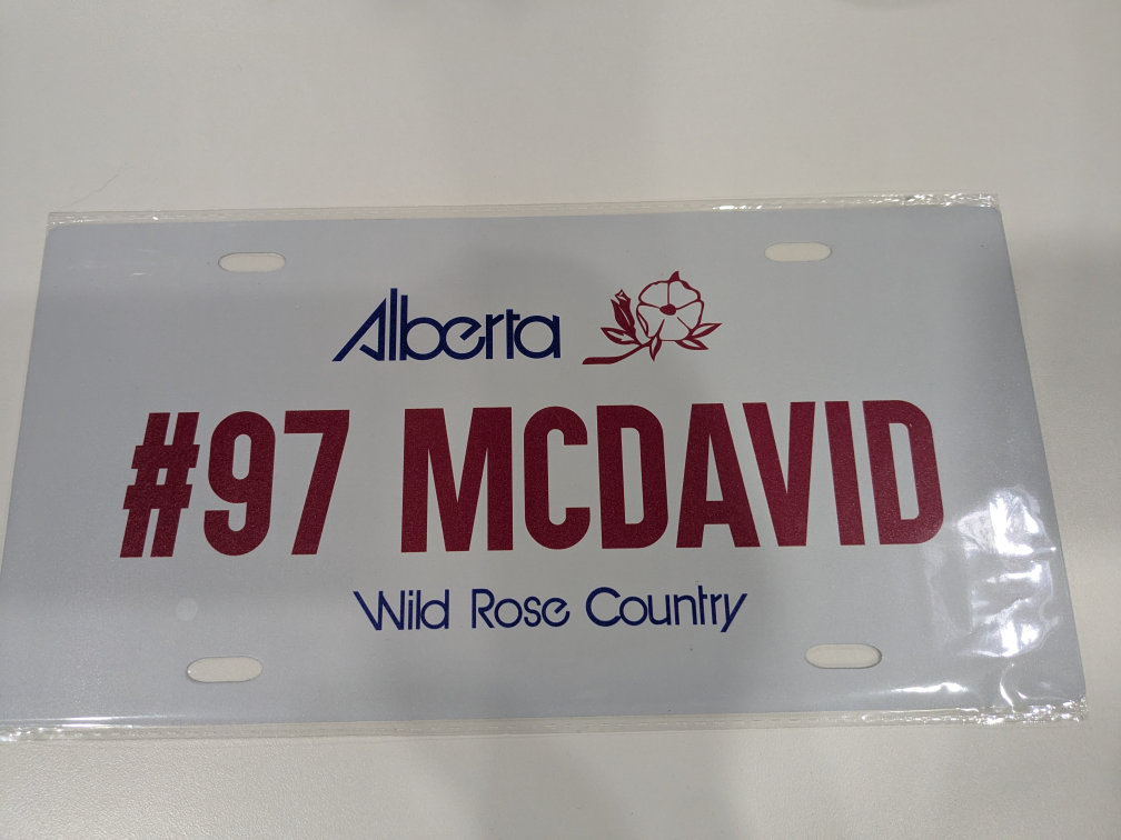 Alberta Wild Rose Country Personalized Licence Plates - photo 3