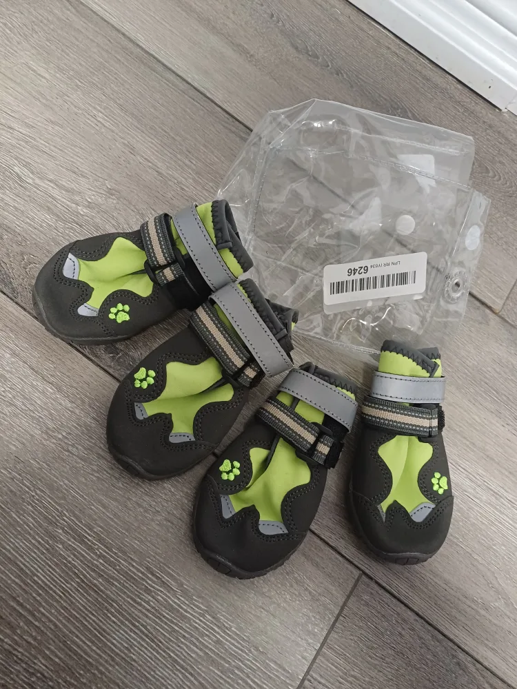 New Dog Boots - Size 4 fits small-medium doggie image indicator(10)