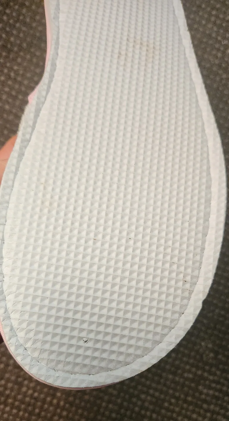 Pink Fuzzy Slippers with Cherry Embroidery image indicator(2)