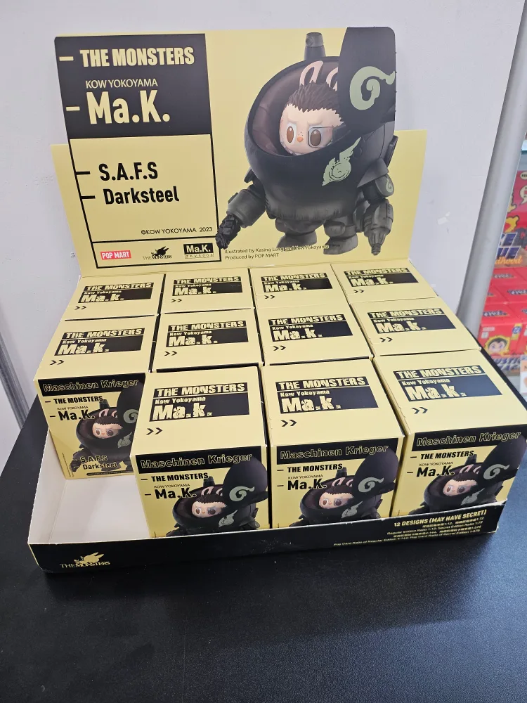 POP MART - THE MONSTERS x Kow Yokoyama Ma.k. Series Blind box thumbnail