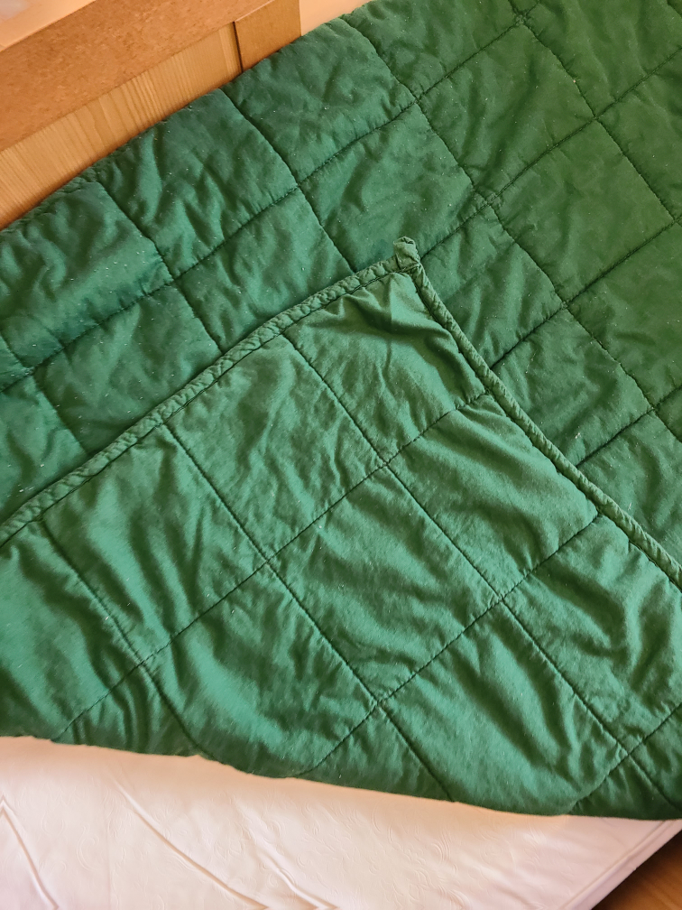 Kids Weighted Blanket - Dark Green - 40"x60", 10lbs - photo 3