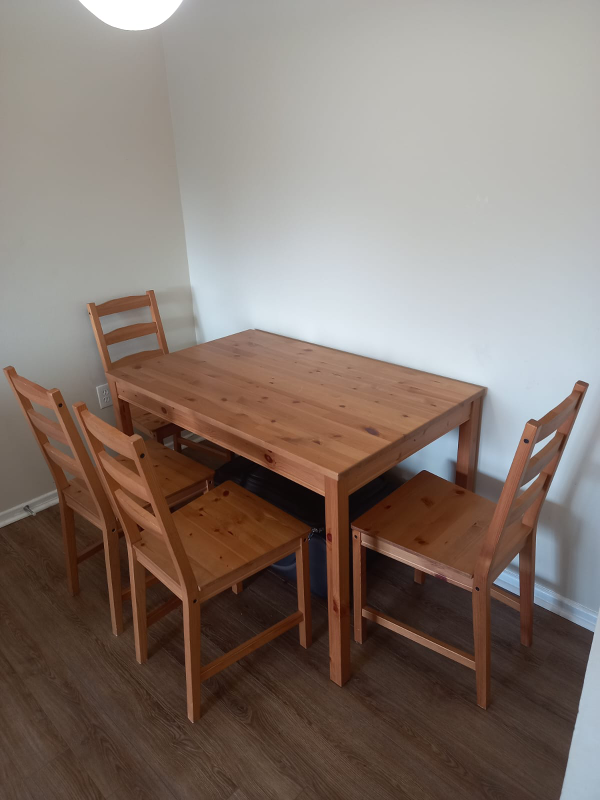 IKEA 4-piece Dining Set - Table and Chairs
