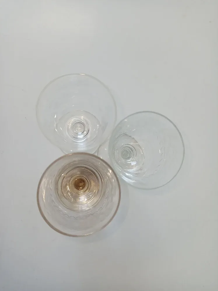 Vintage Etched Cordial Glasses  🧡 image indicator(3)