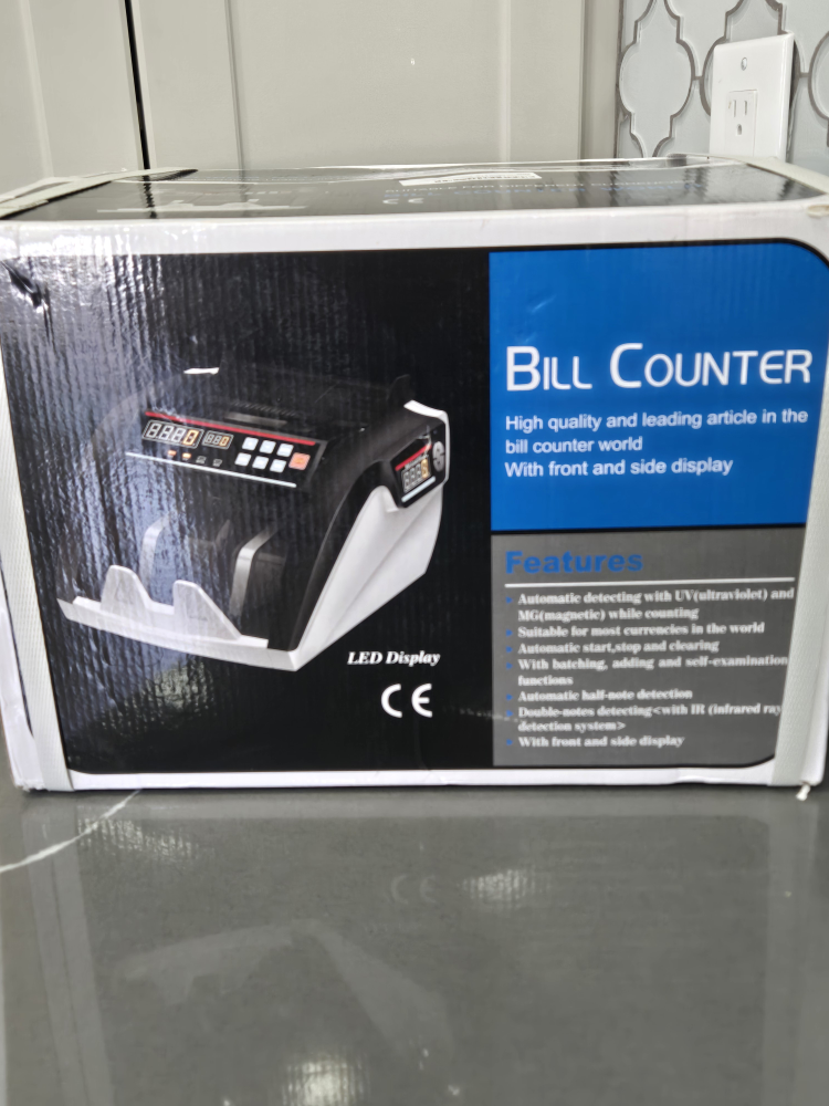 MONEY1 Banknote Counter with UV, MG, and IR Detection