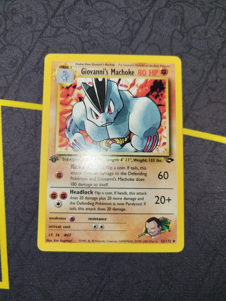 1st Edition Pokemon TCG Gym Challenge image indicator(2)