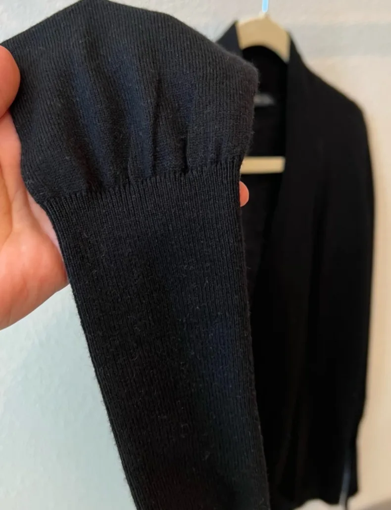 Zara Faux Wrap Knit Sweater image indicator(6)