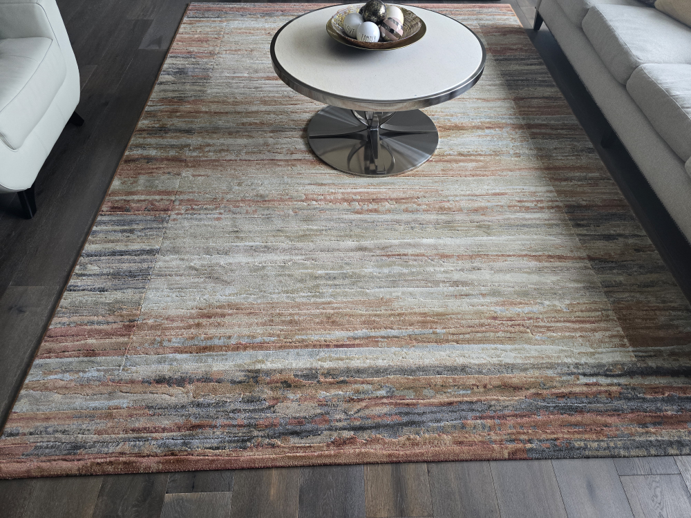 Large Abstract Area Rug - photo 3