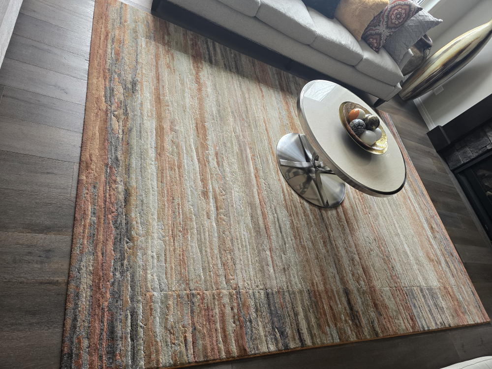 Large Abstract Area Rug - photo 4