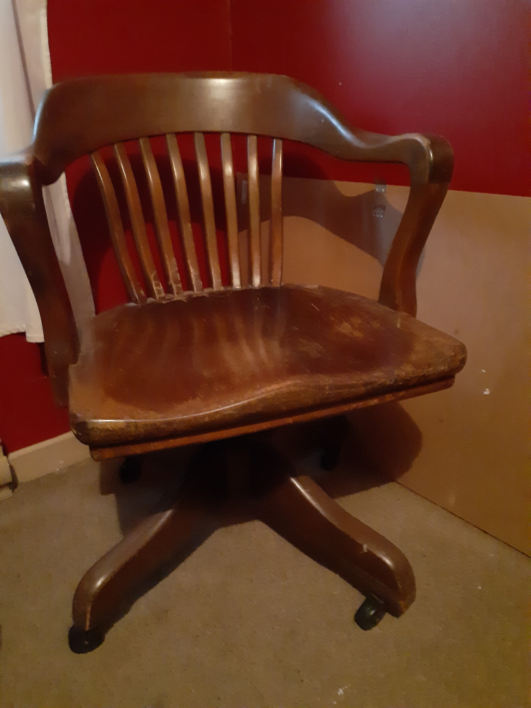 Vintage H. Krug Furniture Co. Ltd. Swivel Office Chair