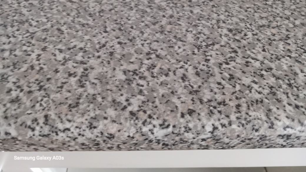 White Kitchen Buffet/Cabinet with Granite Countertop - photo 5