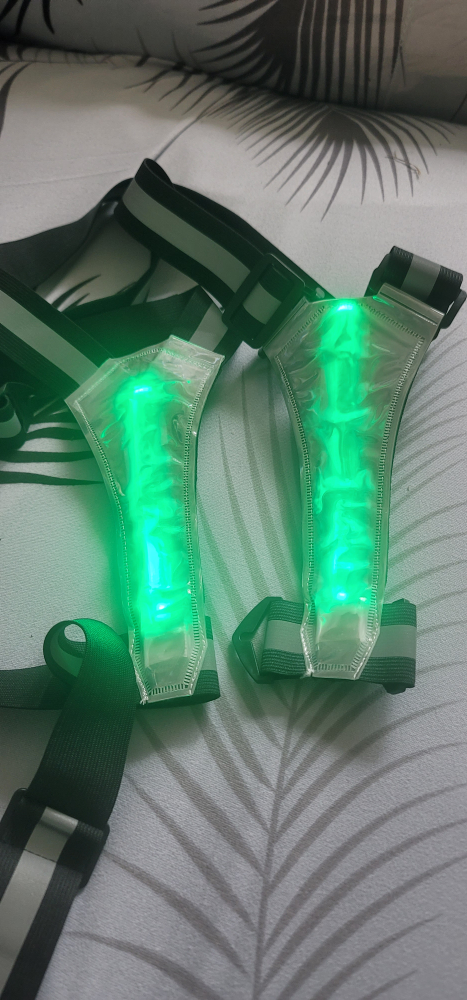 LED Light Up Safety Running Vest