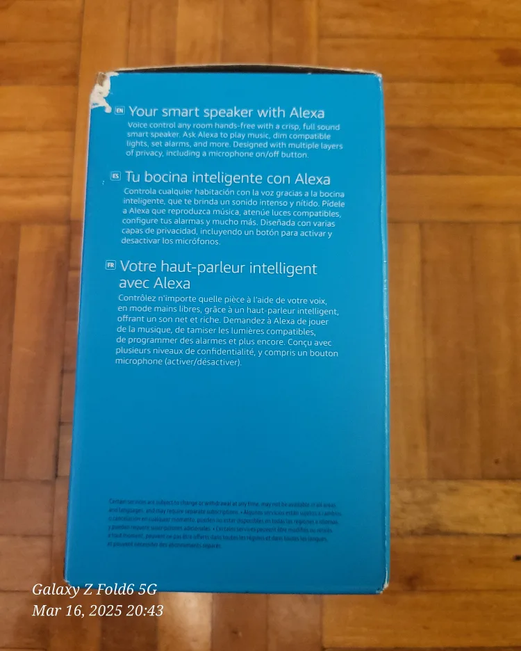 QUICK SALE !! Echo Pop Alexa speaker Brand New, Sealed image indicator(2)