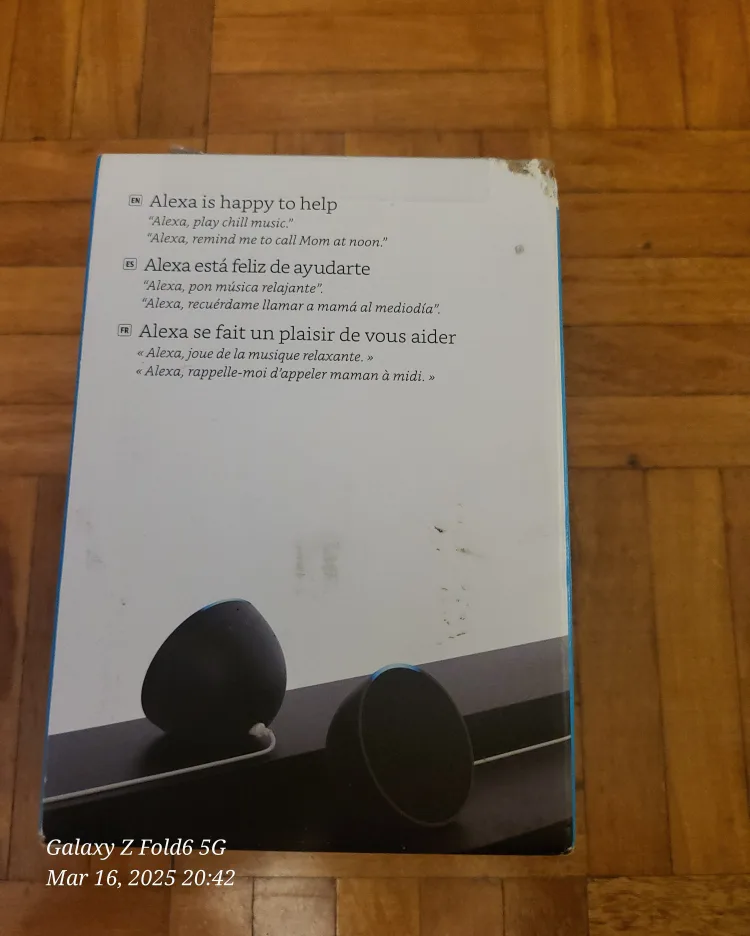 QUICK SALE !! Echo Pop Alexa speaker Brand New, Sealed image indicator(4)