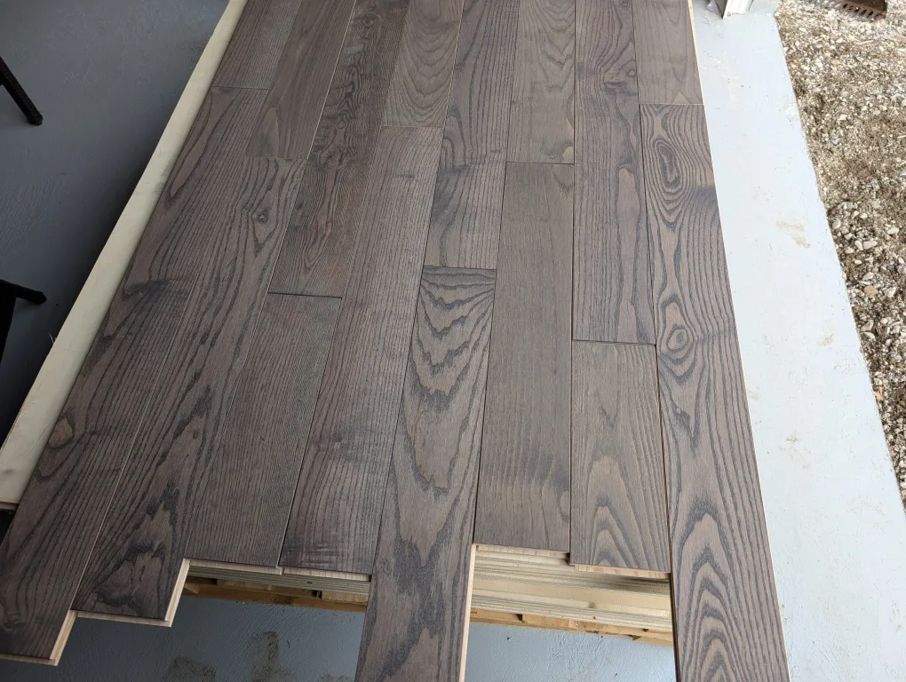 Brand New White Grey Ash Driftwood Hardwood Flooring image indicator(5)