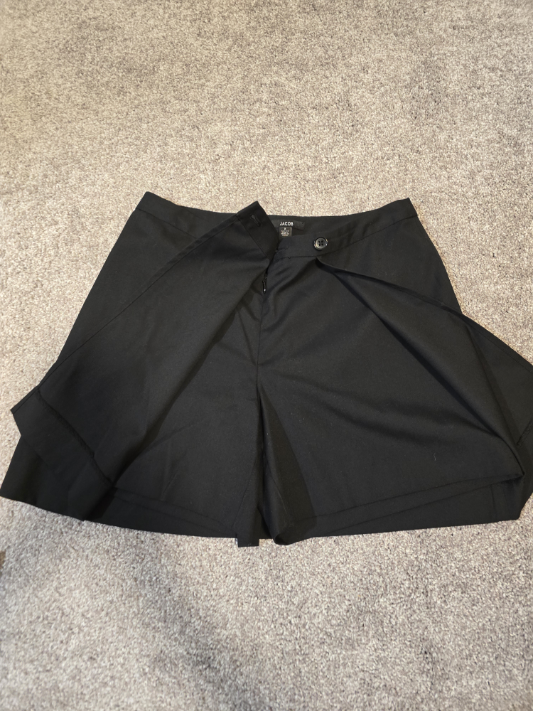 JACOB Black Wrap Shorts