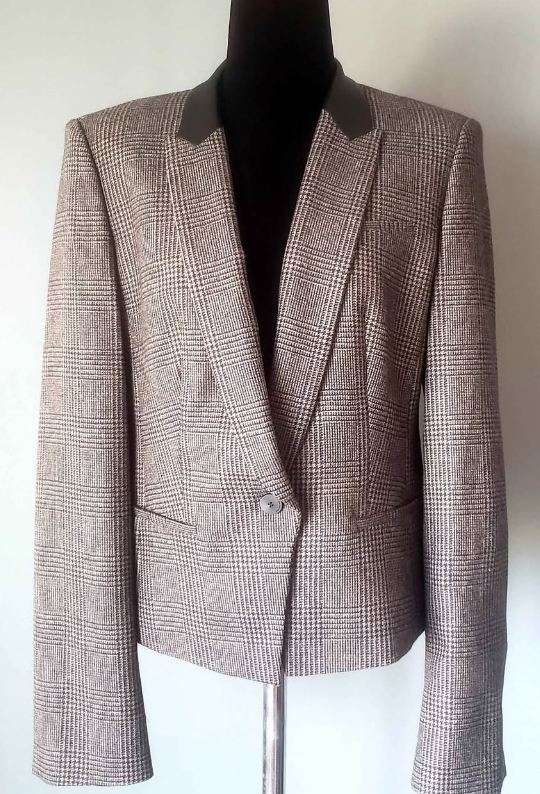 Hugo Boss Women's Plaid Blazer
