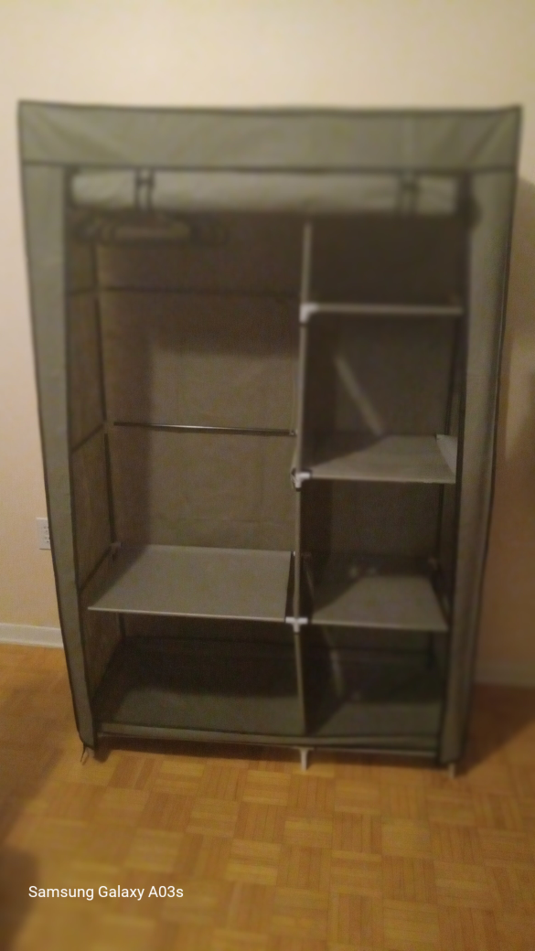 Grey Fabric Closet  for SALE - photo 2