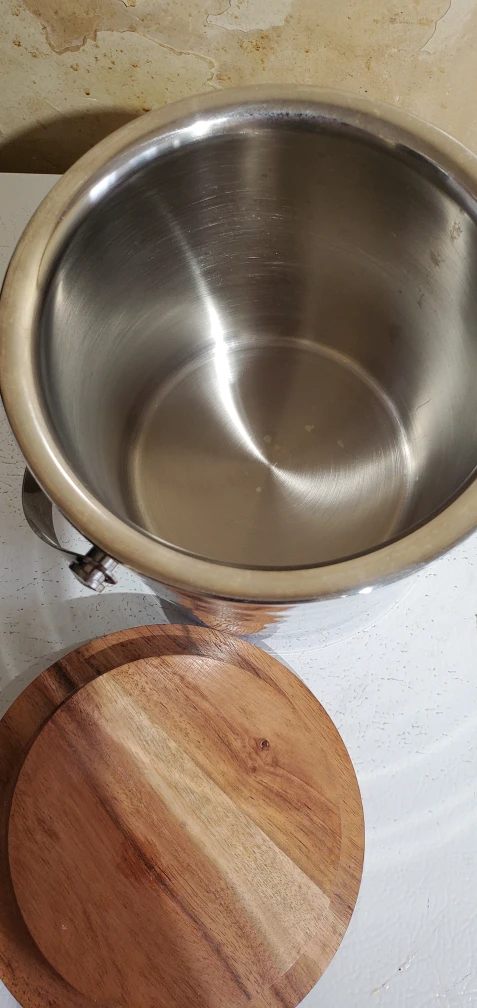 Brand new stainless steel ice bucket #freecycle - photo 2