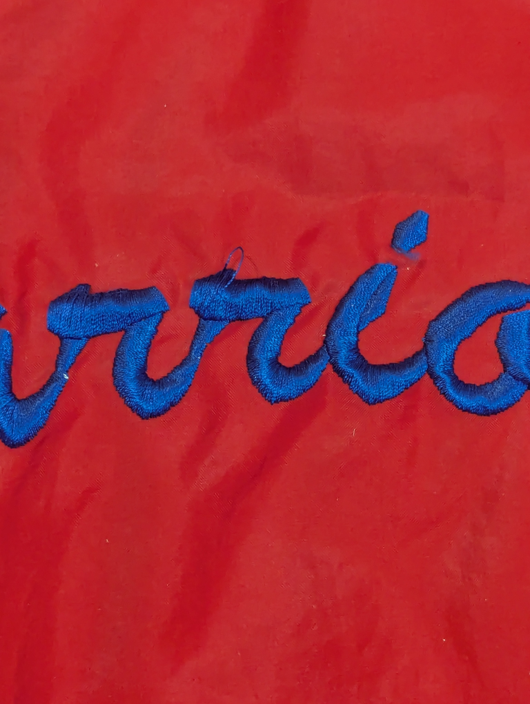 Vintage 1992 adult medium cheer jacket “warriors” - photo 5