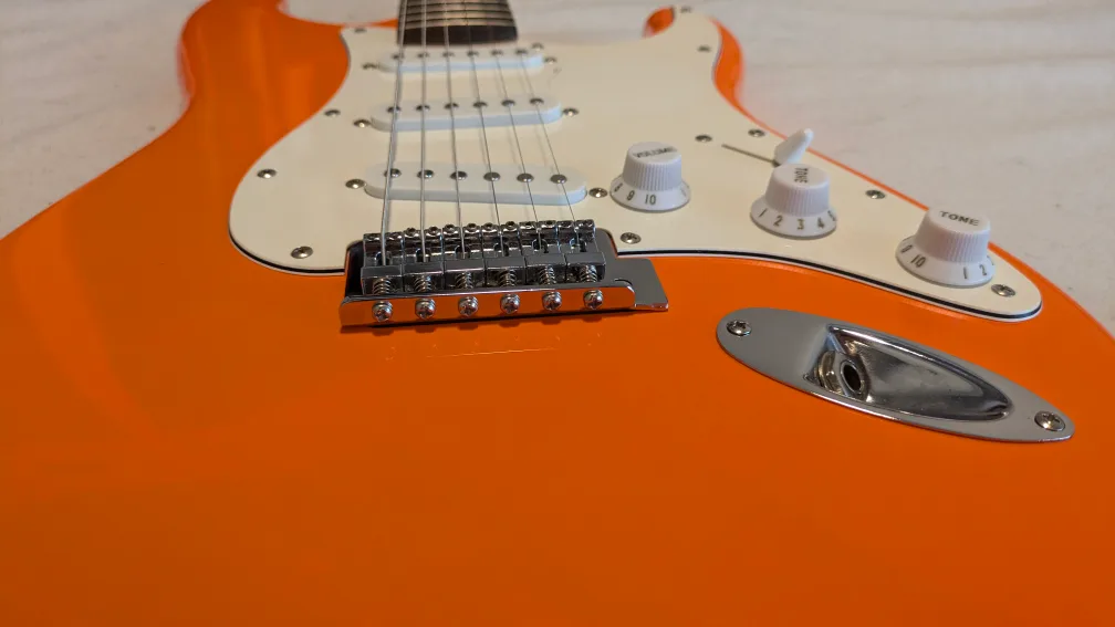 2020 squire by fender affinity Stratocaster guitar image indicator(9)