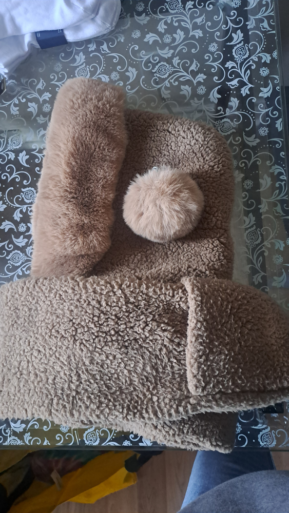 Cozy Sherpa Hooded Scarf - photo 3