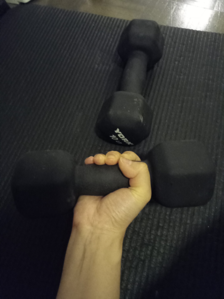 York 10lb Dumbbells - Pair - photo 3