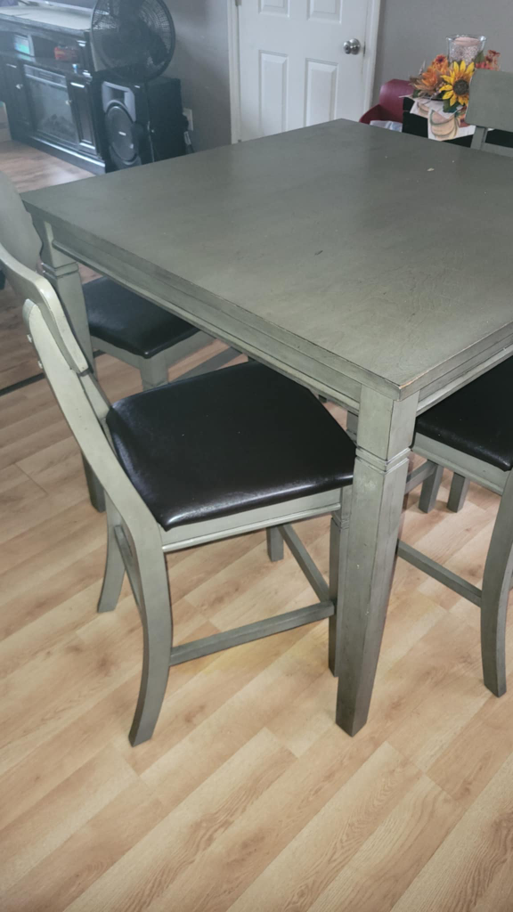 5-Piece Kitchen Table Set with Bench