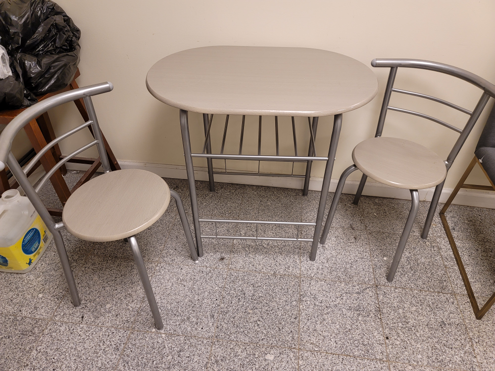 Small Kitchen Table Set with Two Chairs