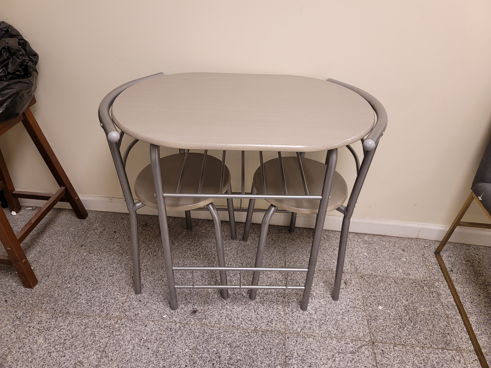 Small Kitchen Table Set with Two Chairs - photo 2