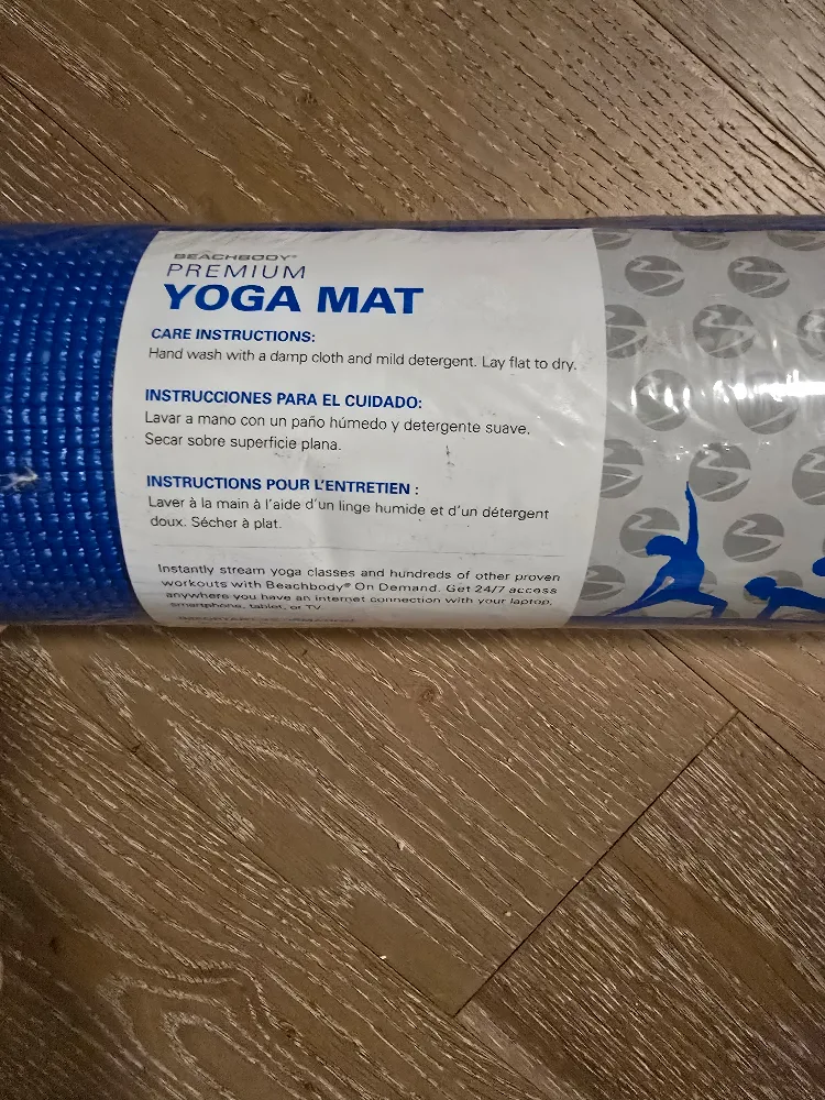 Beachbody Premium Yoga Mat - Blue💚 image indicator(4)