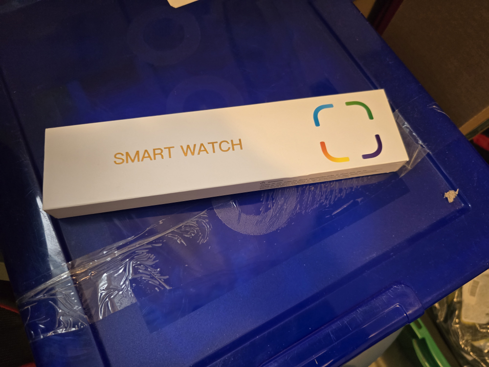 New Smart Watch with Black Band - photo 3