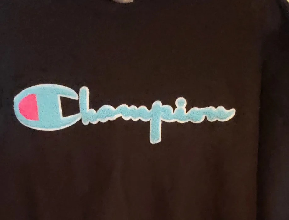 Champion Black Crewneck Sweatshirt